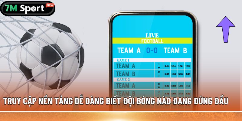 Bảng Xếp Hạng 9 Truy cập nền tảng dễ dàng biết đội bóng nào đang đứng đầu